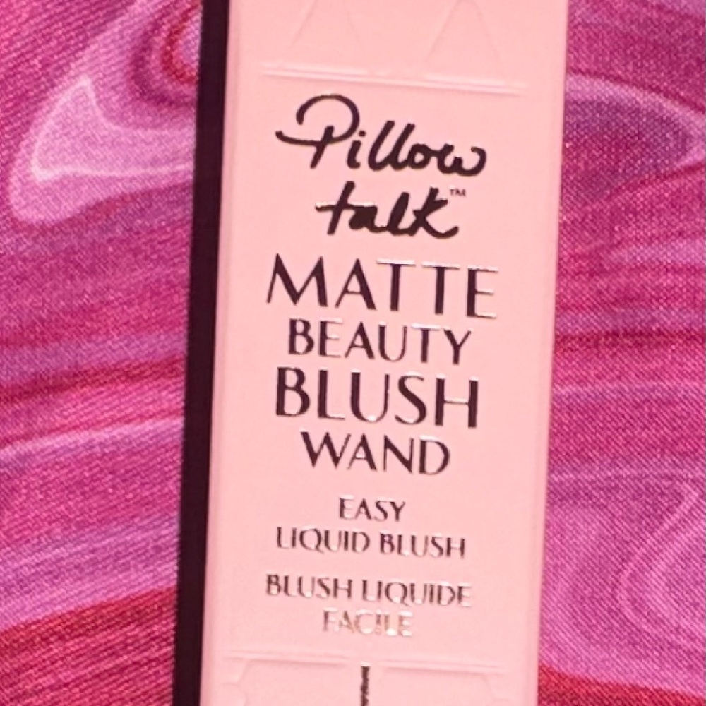 NIB CHARLOTTE TILBURY Matte Beauty Blush Wand 0.40 fl oz PILLOW TALK 12ML